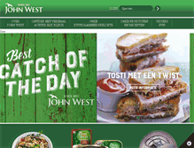 Tablet Screenshot of john-west.nl